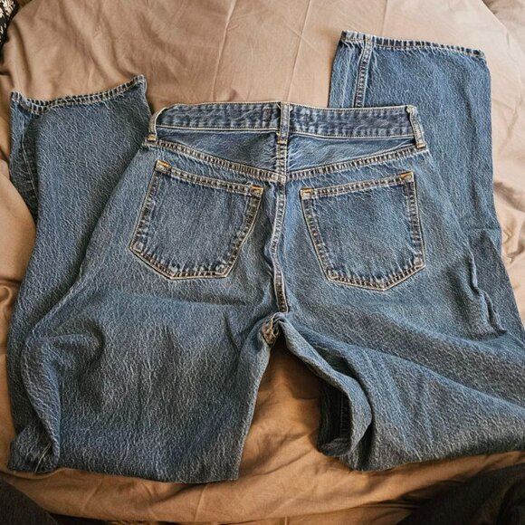 Abercrombie and Fitch Curve Love Loose Jeans Size 29 Long - Picture 2 of 8